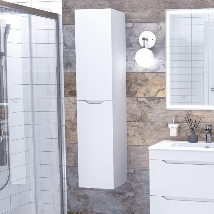 Пенал Aquanet Практика 30 белый матовый