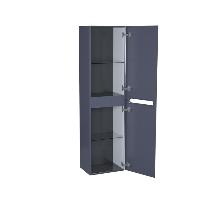 Пенал подвесной, 40 см, темно-серый, Edifice, IDDIS, EDI40D0i97