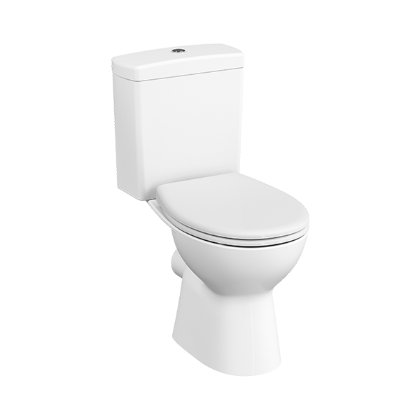 Унитаз напольный безободковый S10 SmoothFlush c термопластовым сиденье 9864B003-7201