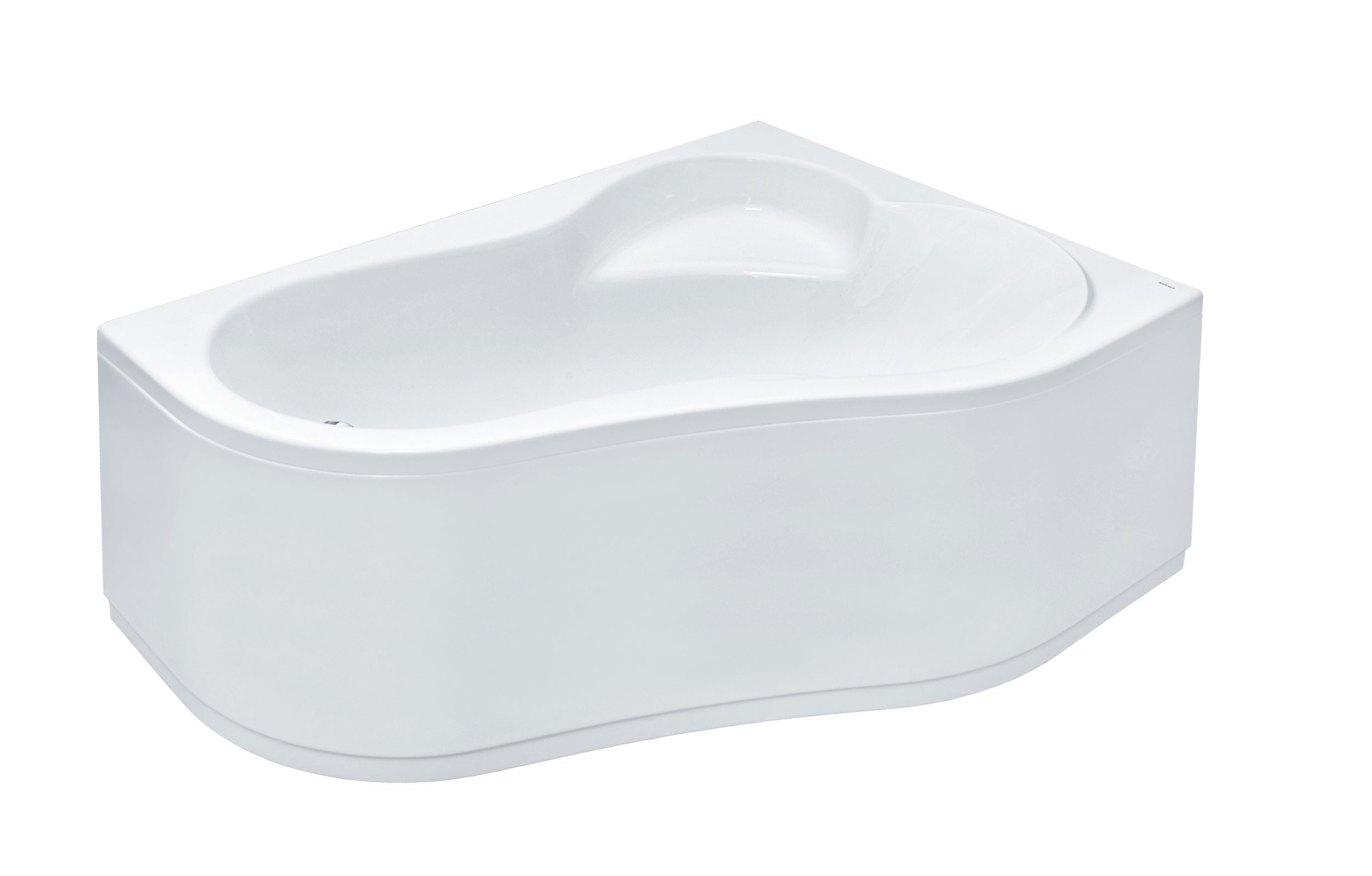 Акриловая ванна Santek Ибица 150х100 правая асимметричная белая 1WH112035