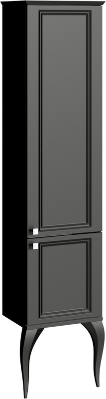 "LaDonna" пенал на ножках, цвет черный LAD0504BLK, ТМ «AQWELLA»
