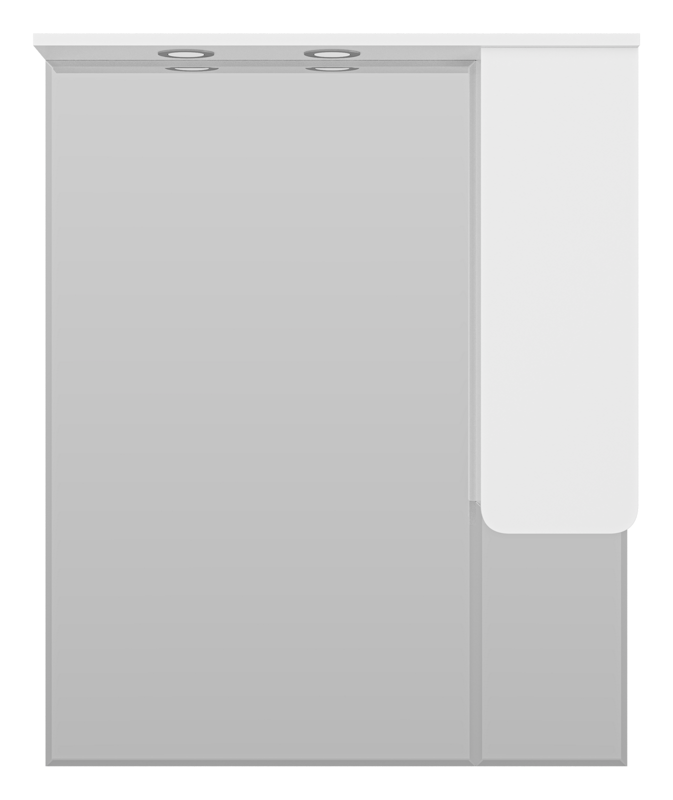 Зеркальный шкаф Misty Чегет 85 правый