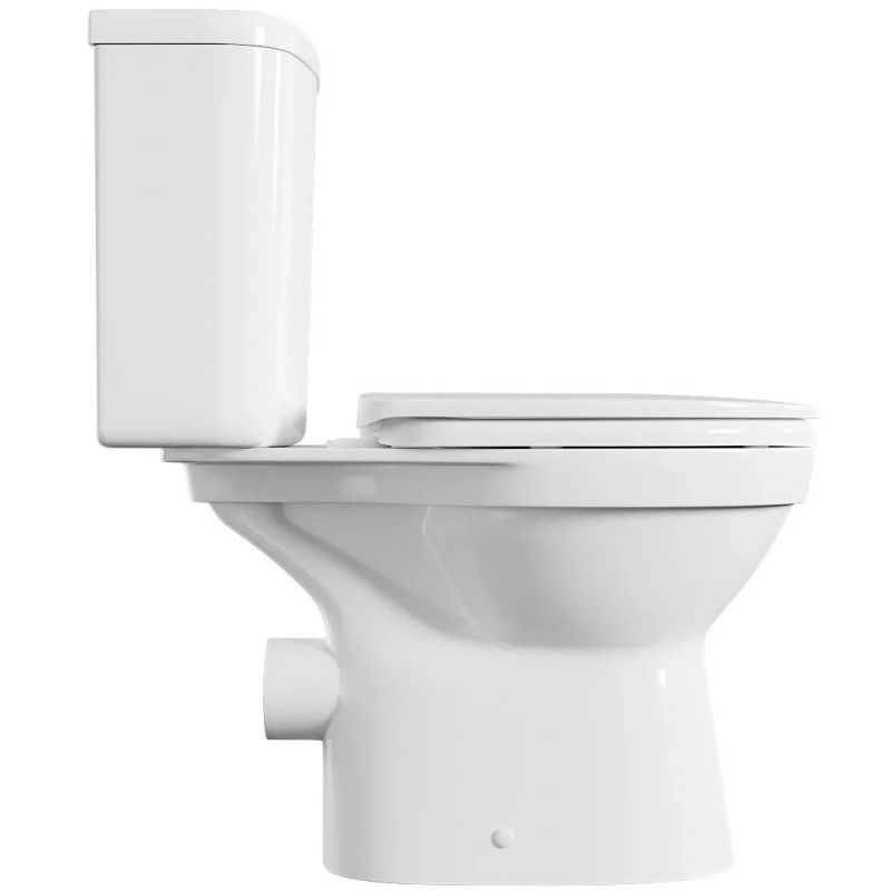 FIT Унитаз с бачком и сиденьем микролифт из термопласта NORM (VITRA) 9844B099-7200