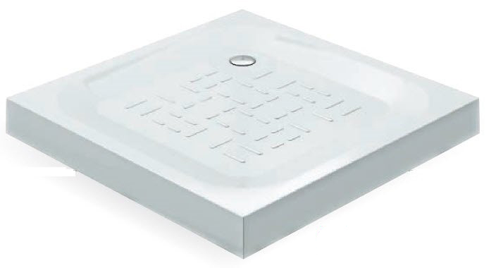 Душевой поддон BLB стальной 70х70х12 квадратный