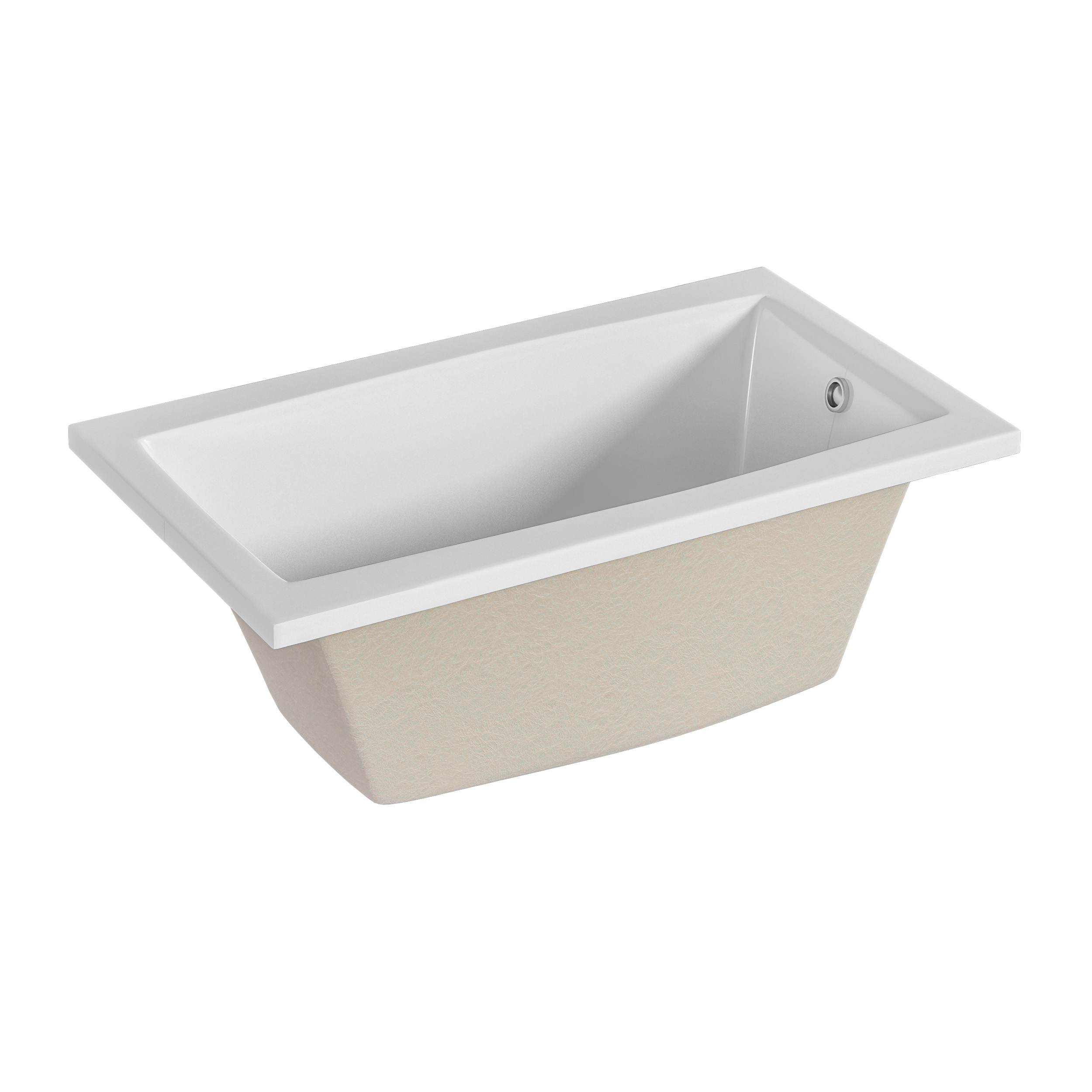 Ванна акриловая Marka One VIOLA 120х70 Прямоугольная белая 01ви1270