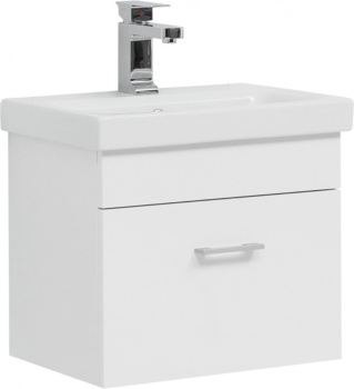 Тумба под раковину Aquanet Нота 50 (Moduo Slim) белый