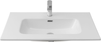 Раковина Aquanet Flat 80 белая в магазинах СантехГид