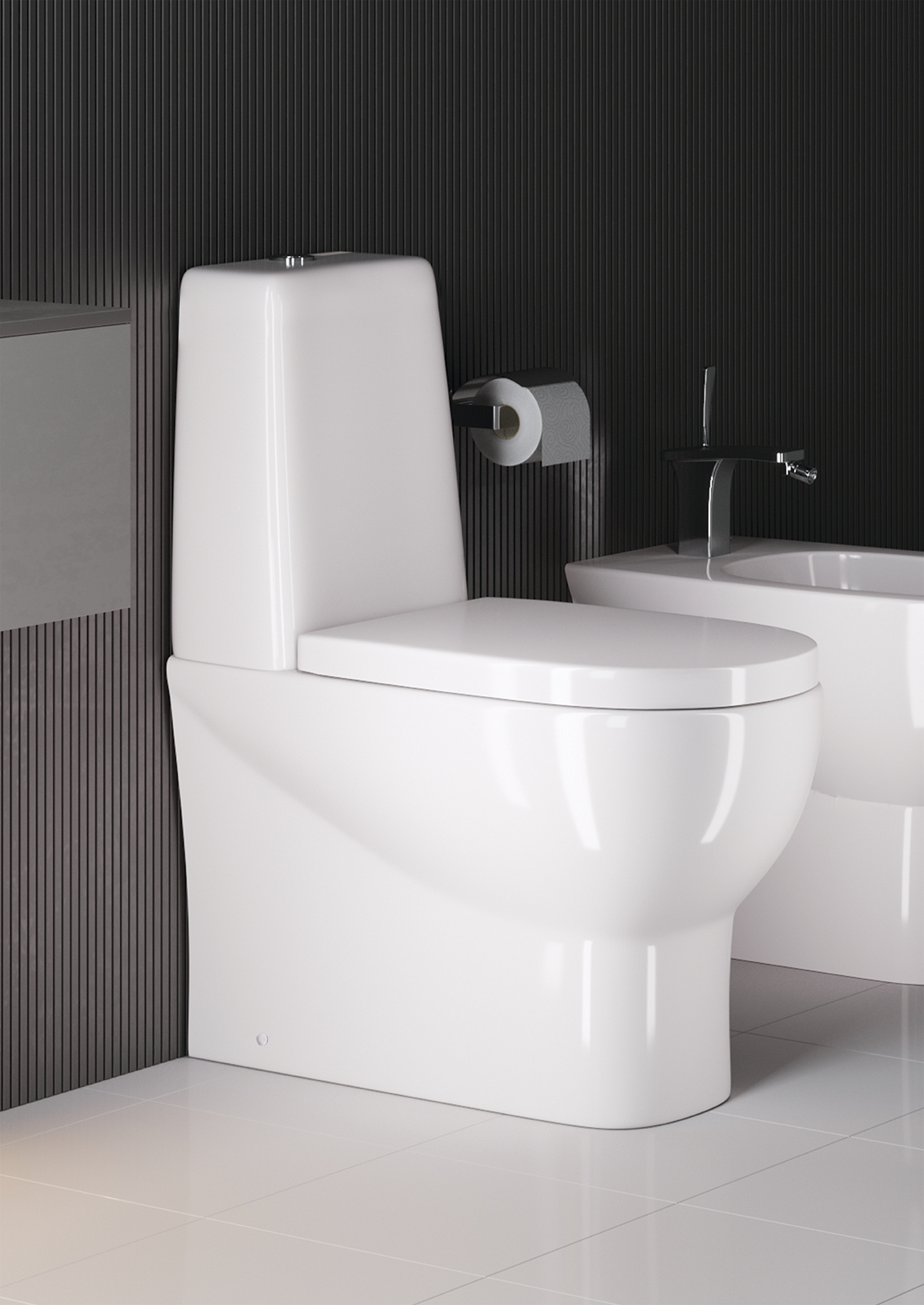 Унитаз-компакт Infinity MON Comfort Белый S1