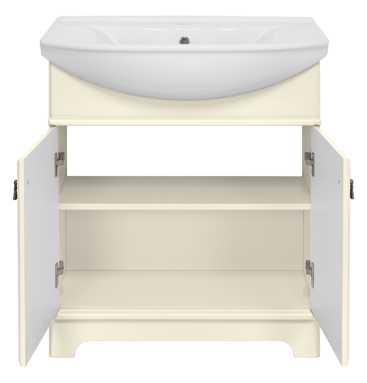 Тумба под раковину Misty Лувр 65 (слоновая кость)