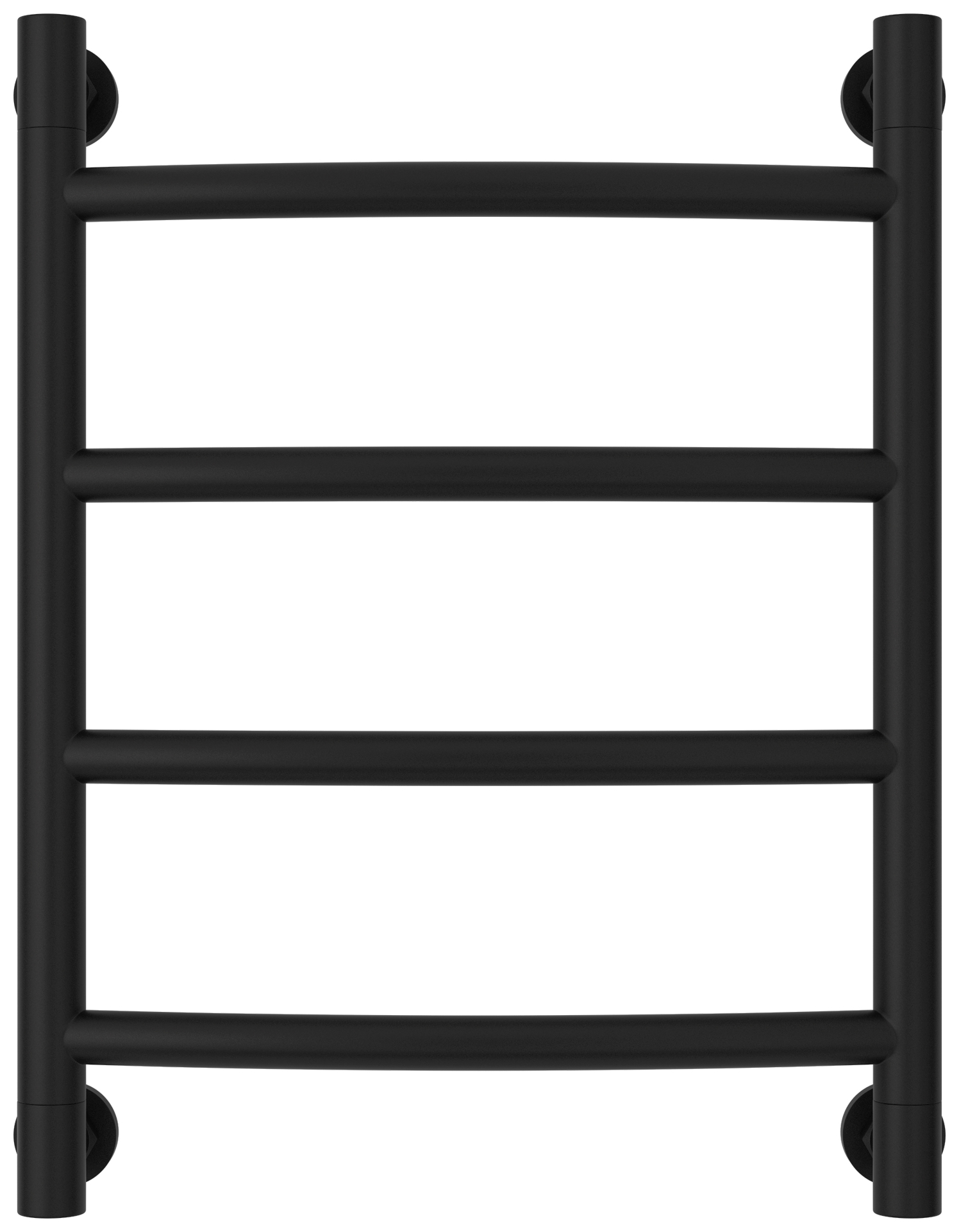 Водяной полотенцесушитель Сунержа "ГАЛАНТ+" 500х400 (Матовый чёрный)