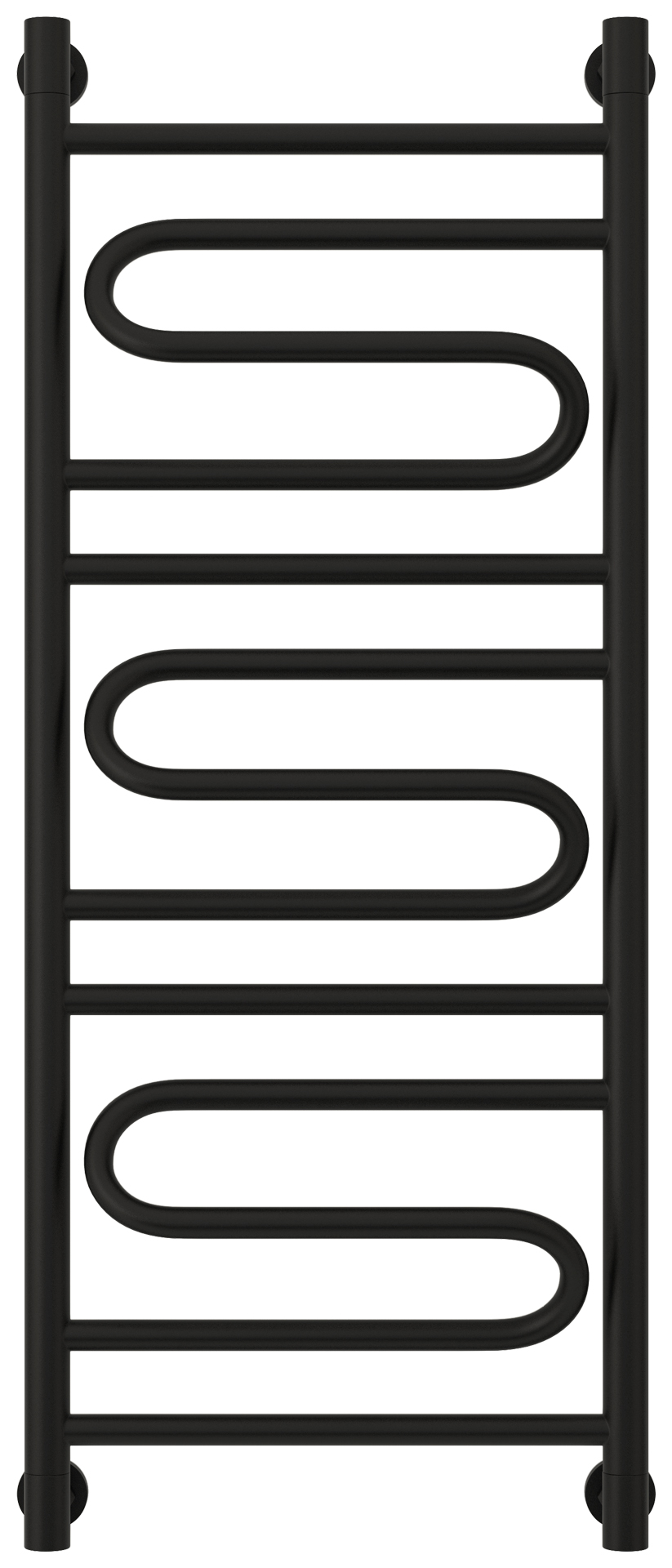 Водяной полотенцесушитель Сунержа "ЭЛЕГИЯ+" 1000х400 (Матовый чёрный)