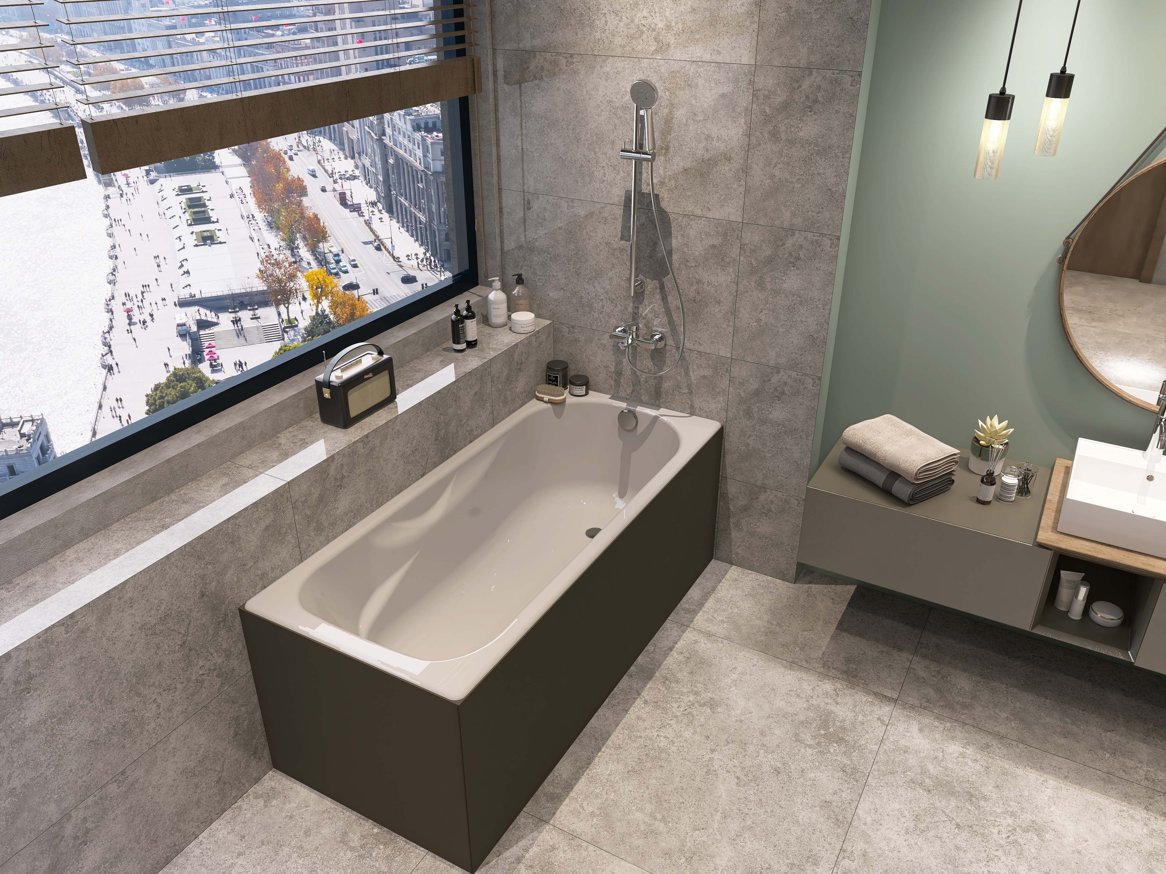 Ванна чугунная Wotte Comfort 1700х750х462 (БП-э00д1474)