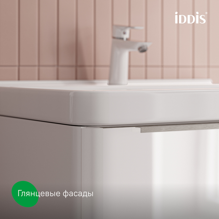 Тумба подвесная, 80 см, белый, Cloud X, IDDIS, CLX80W0i95 подходит умыв. 0178000i28