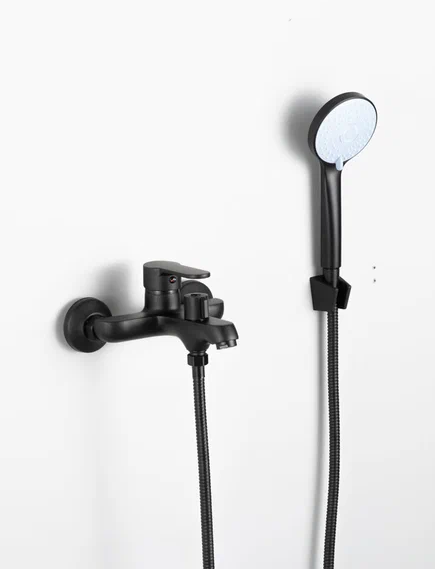 Смеситель для ванны черный FRUD R32157-6