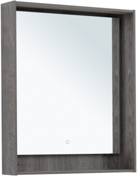 Зеркало Aquanet Милан 70 дуб рошелье 
