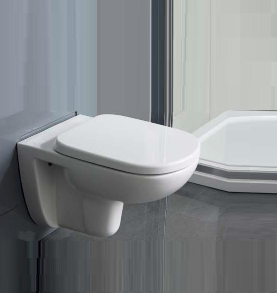 TEMPO Снят с производства Подвесной унитаз, глубокий смыв, без сиденья и крышки T331101