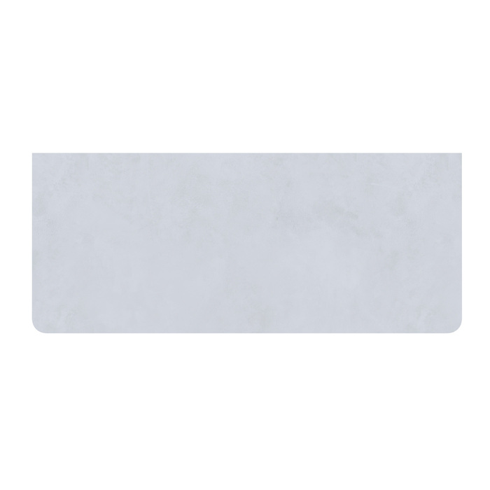 Столешница без отверстий, керамогранит, 120 см, cветло-серый бетон, Optima Home, IDDIS, OPH12W1i89