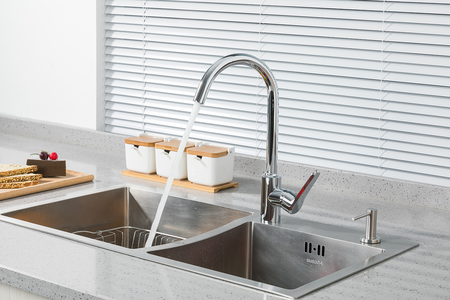 Смеситель для кухни хром FRUD R42052-10