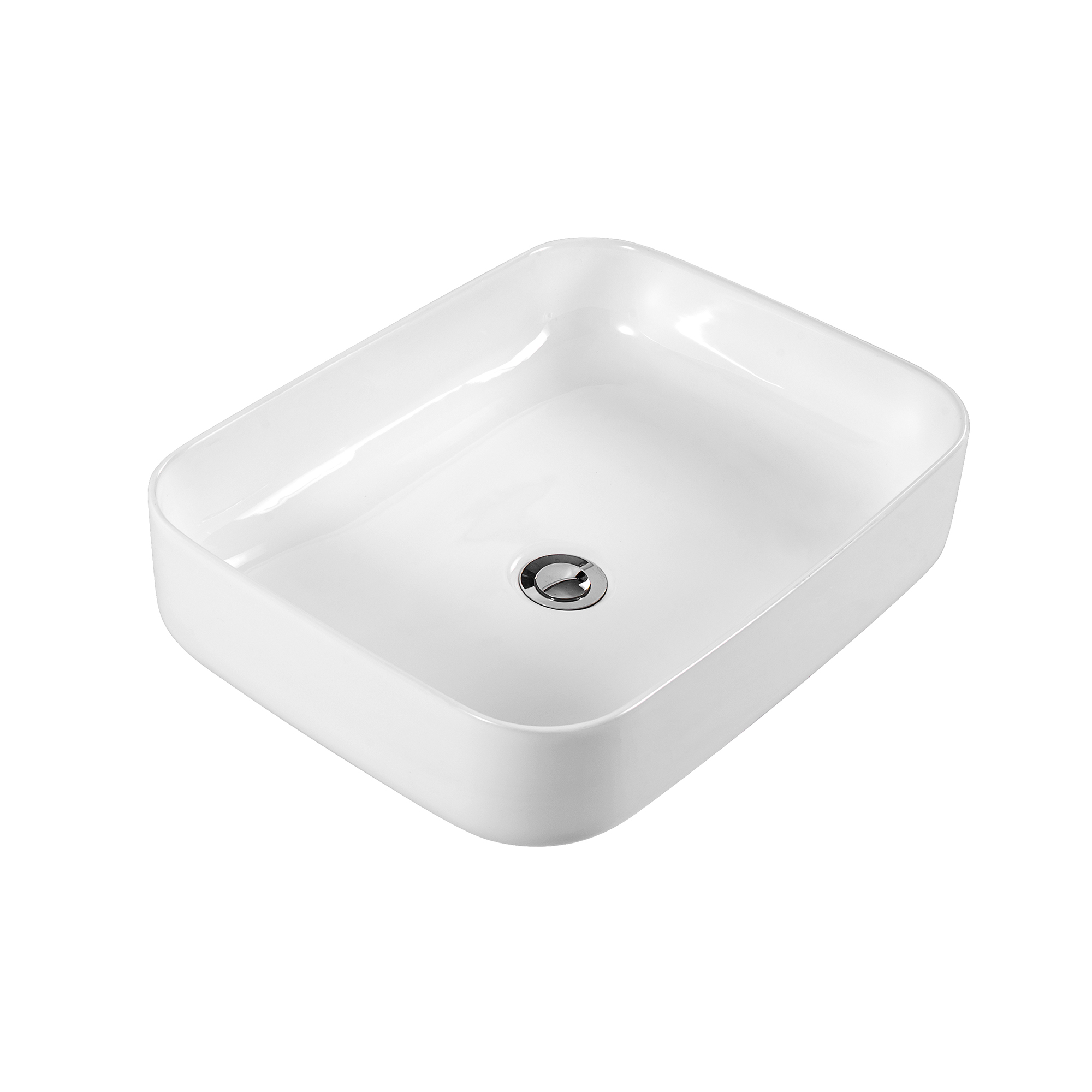 Раковина накладная для установки на столешницу AQUATEK ВЕГА 500*390*130, матовый белый AQ5515-MW в магазинах СантехГид