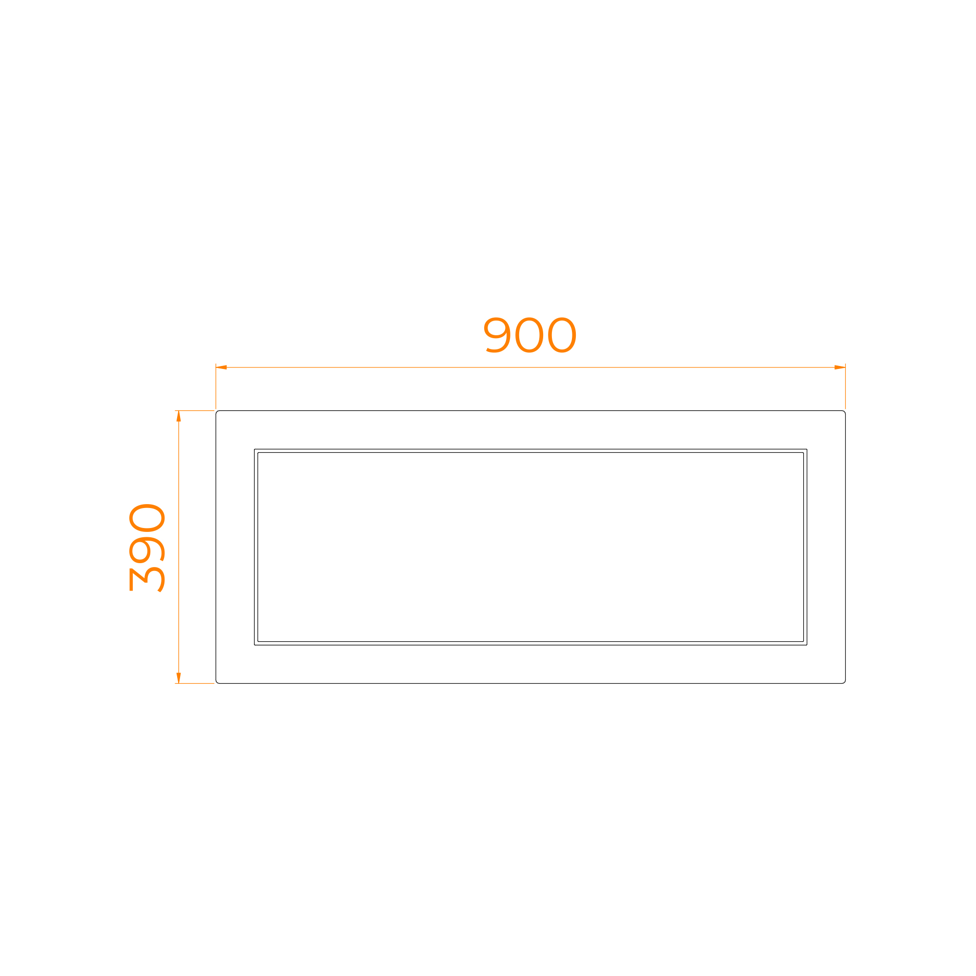 Экран для душевого поддона RGW NB/CL-S