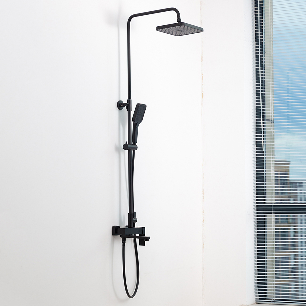 Душевая система черная FRAP F2491-26