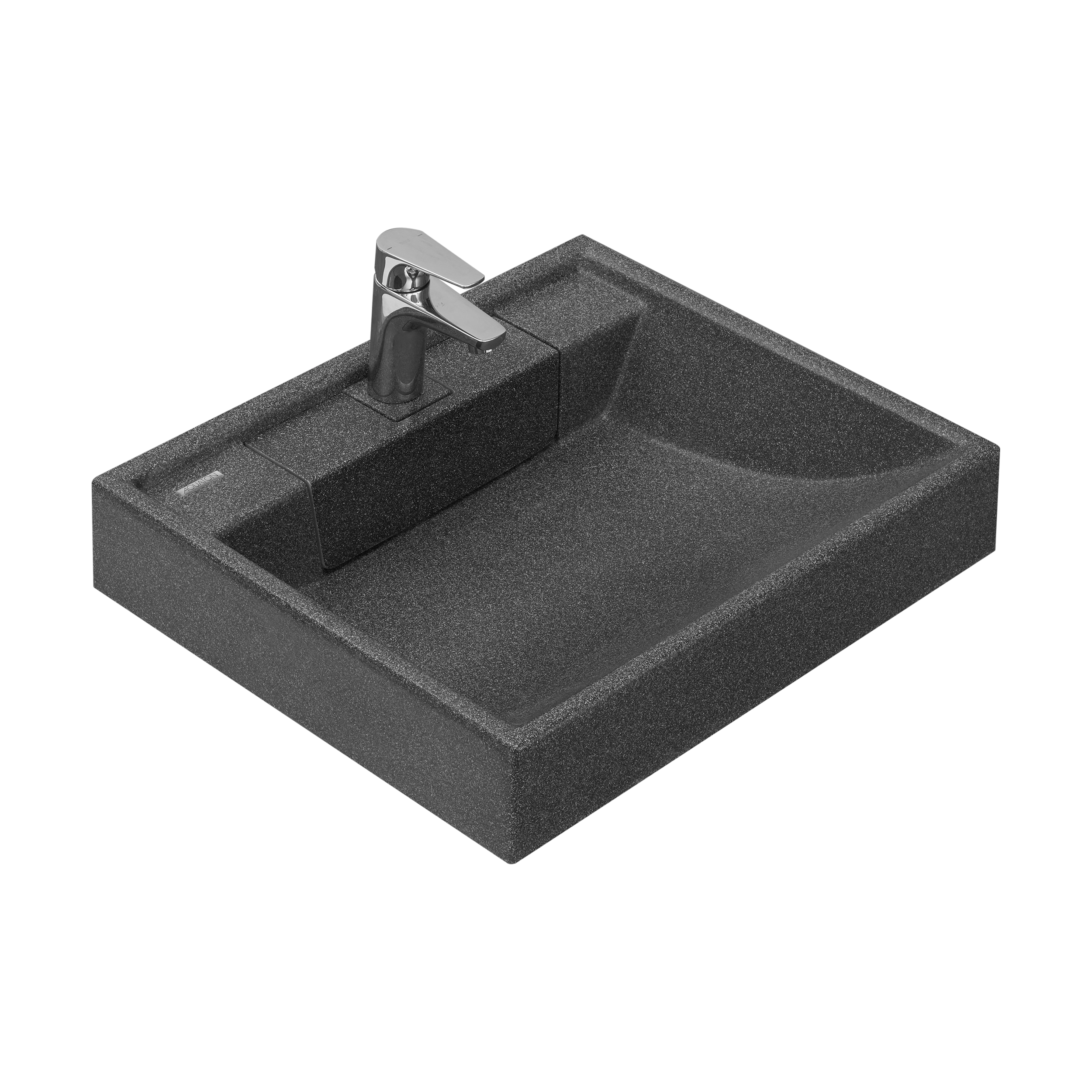 Раковина AQUATON Рейн 60 графит 1A72103KRW210 в магазинах СантехГид