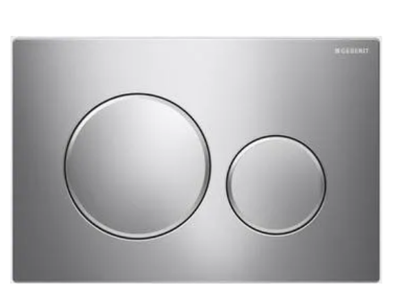 Клавиша смыва Geberit Sigma 20 хром глянец 115.882.KH.1