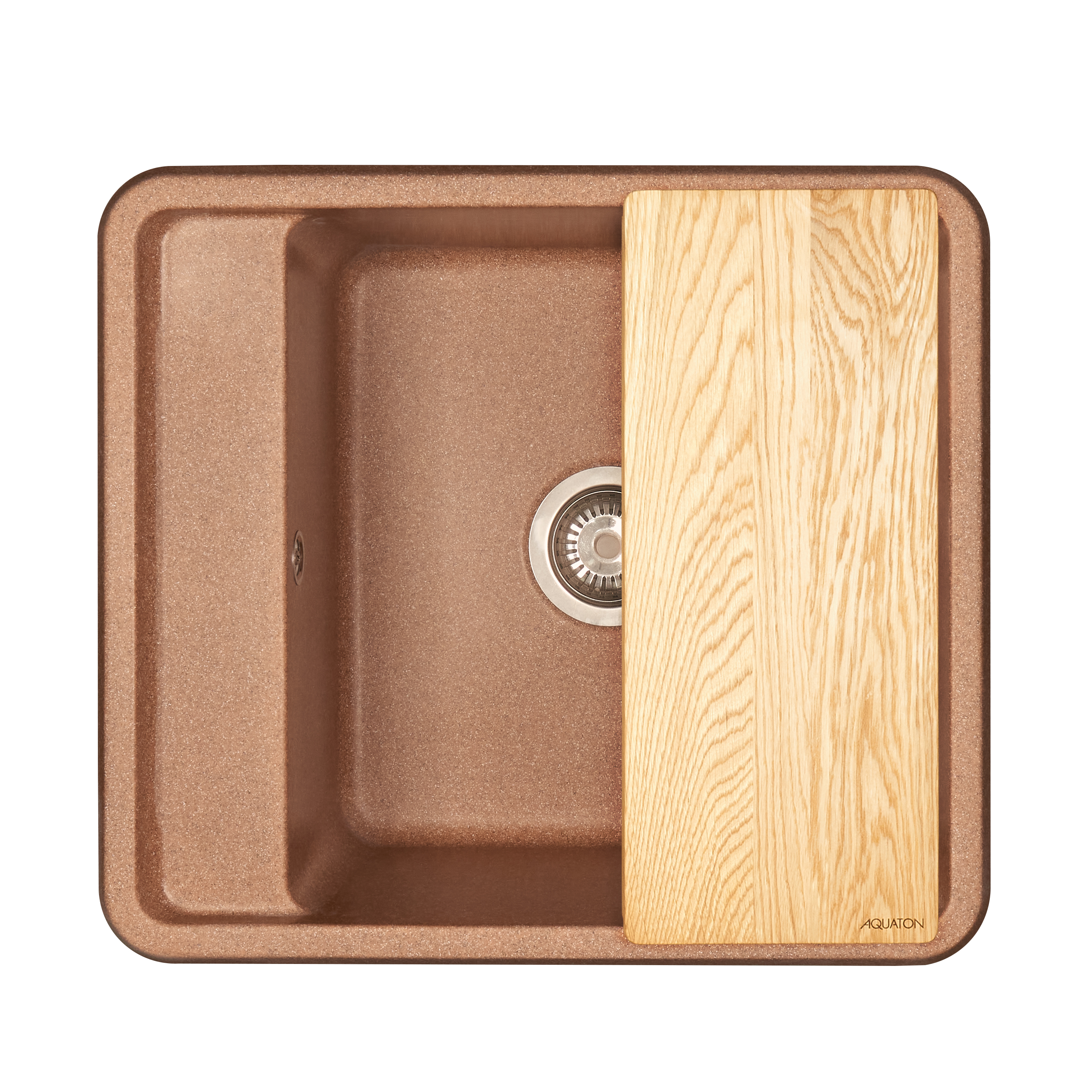 Мойка для кухни AQUATON Беллис 57 терракотовый 1A724932BS270
