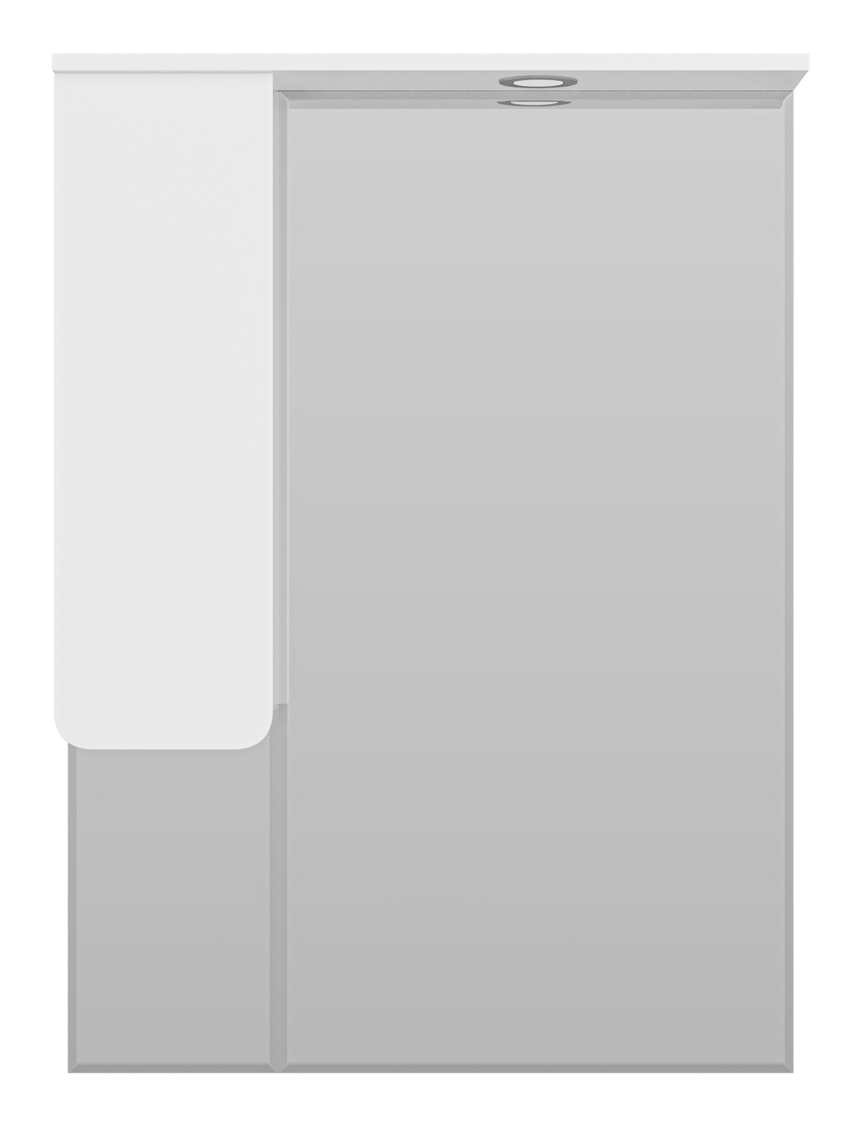 Зеркальный шкаф Misty Чегет 75 левый