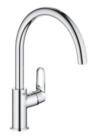 Смеситель для кухонной мойки Bauflow, хром 31230001