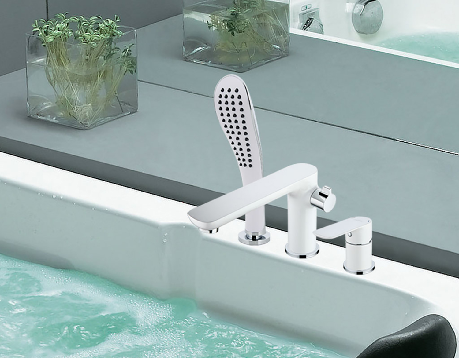 Смеситель для ванны врезной GAPPO G1148