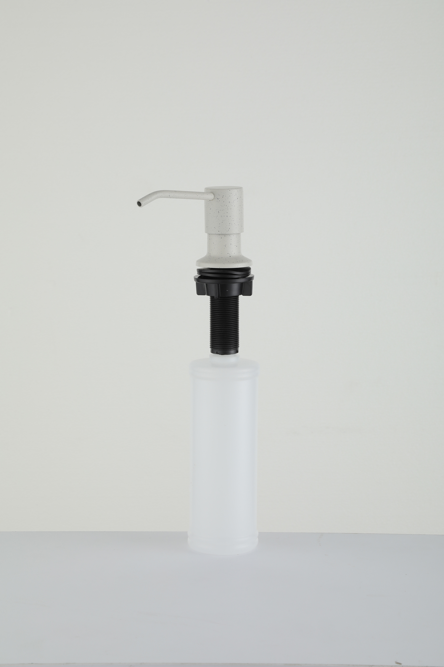 Дозатор встроенный для мойки белый крап FRAP F408-8