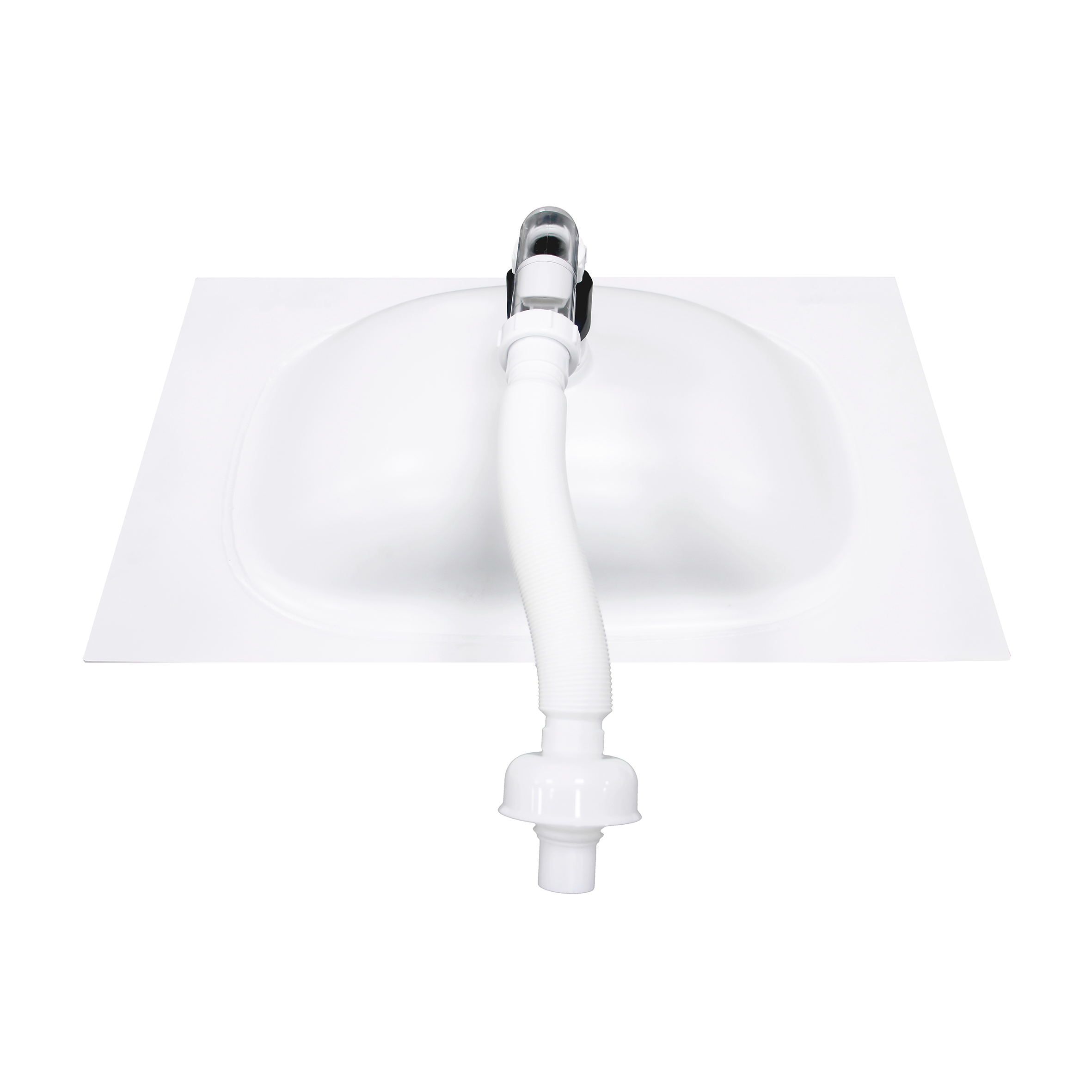 Раковина из авиаля Oliveeka M115W80 белый мат в магазинах СантехГид