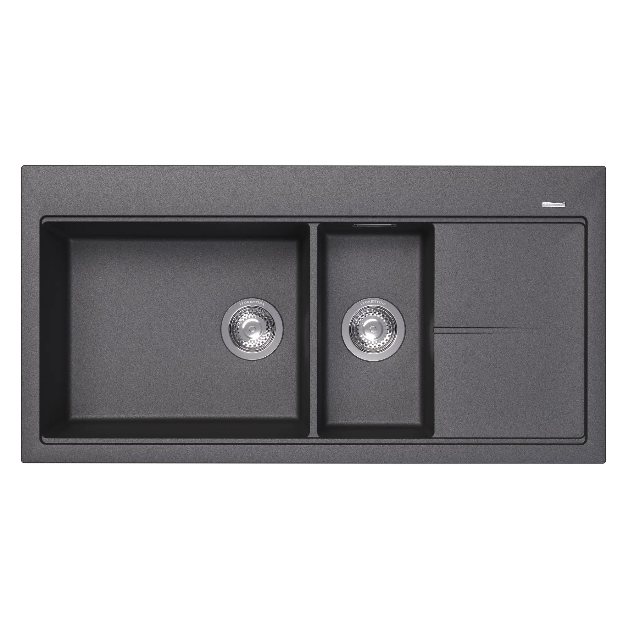 Мойка "Россана", черный FS