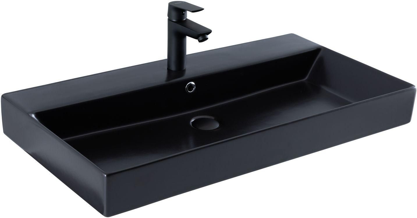 Раковина Sanovit Slim Synergy 85 17085 черный матовый