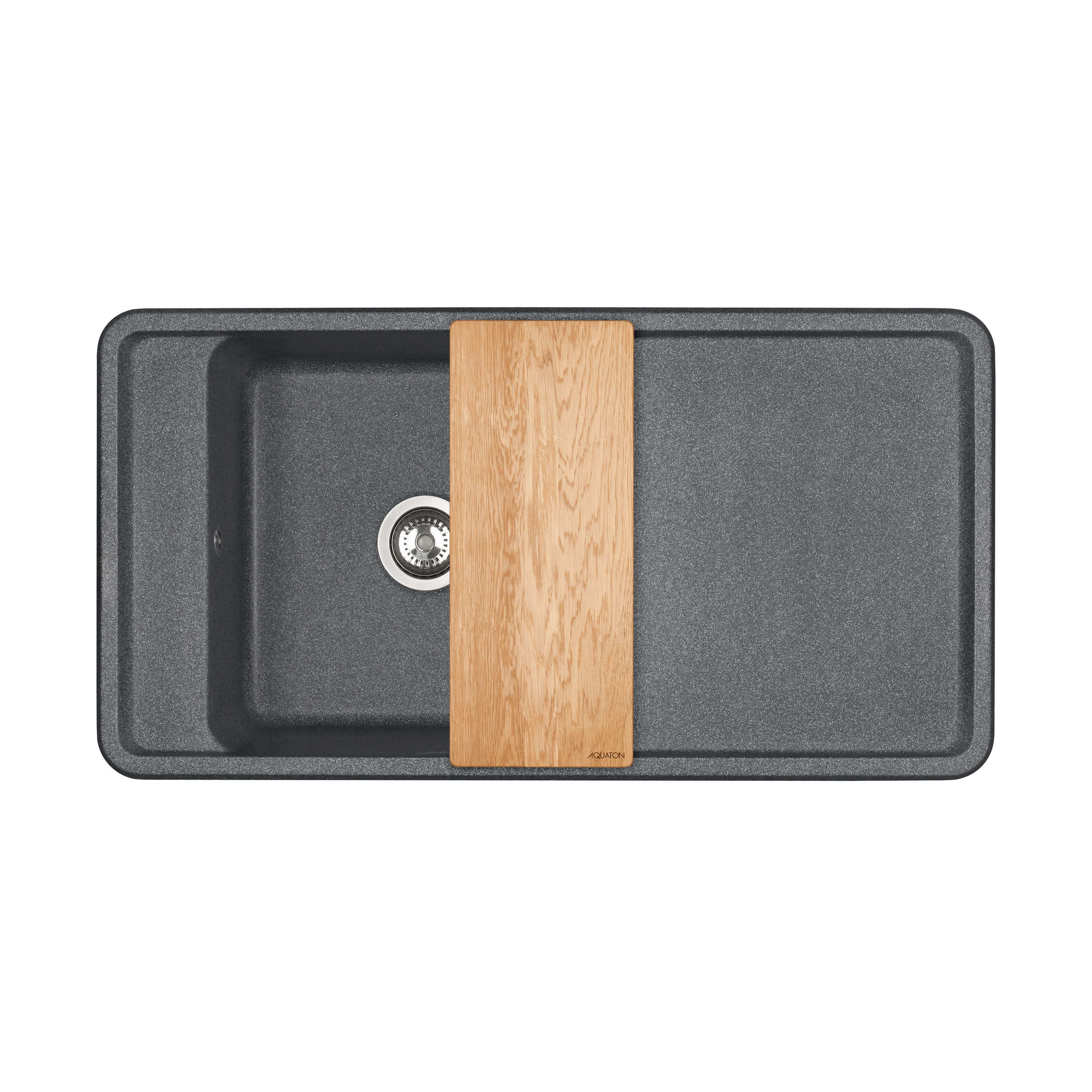 Мойка для кухни AQUATON Беллис 97 графит 1A725132BS210