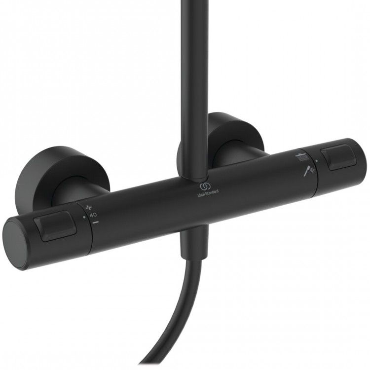 CERATHERM T25+ Душевая система в комплекте с термостатическим смесителем для душа (монтаж на A7210XG