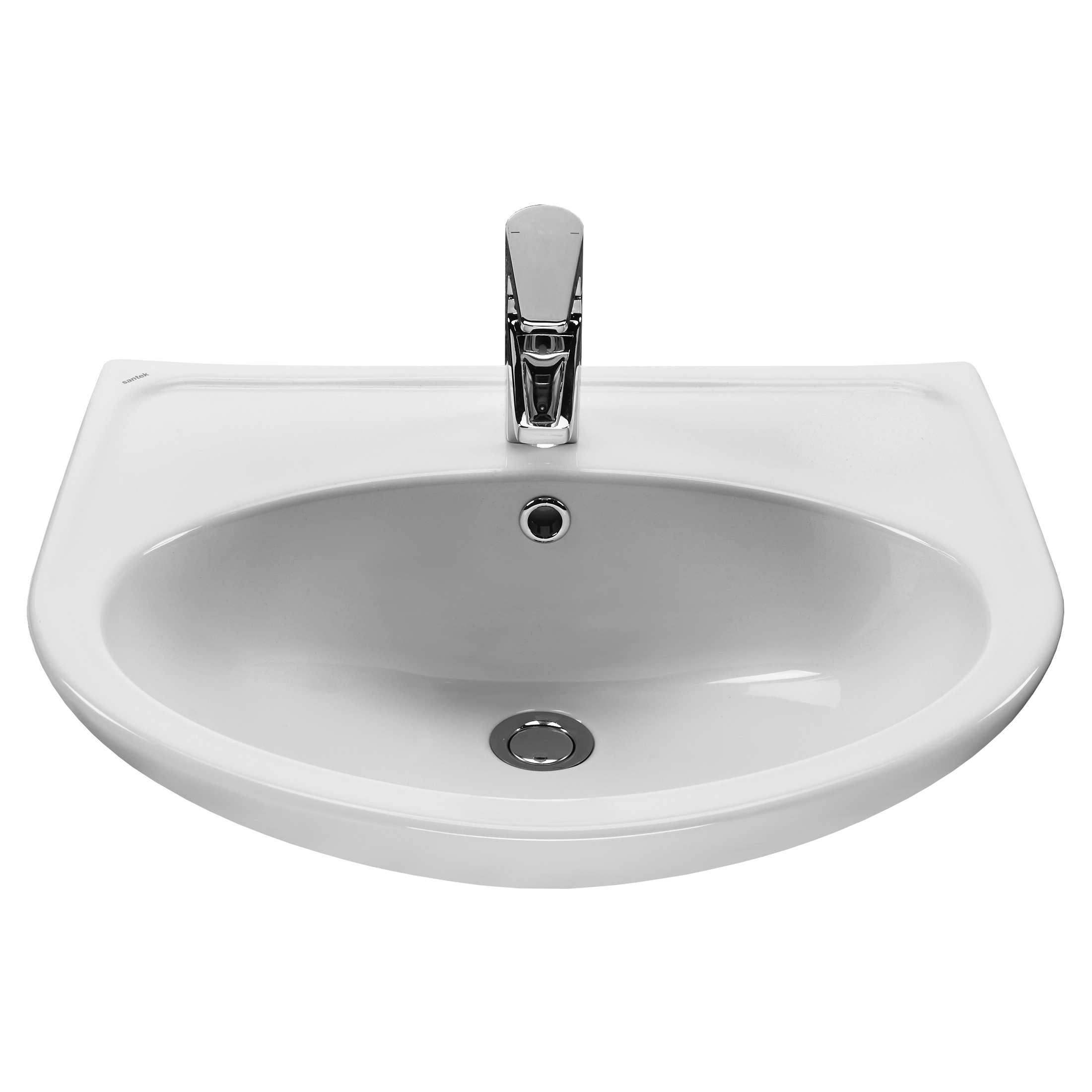 Раковина Santek Бореаль 60 отверстие под смеситель 1WH110484 в магазинах СантехГид