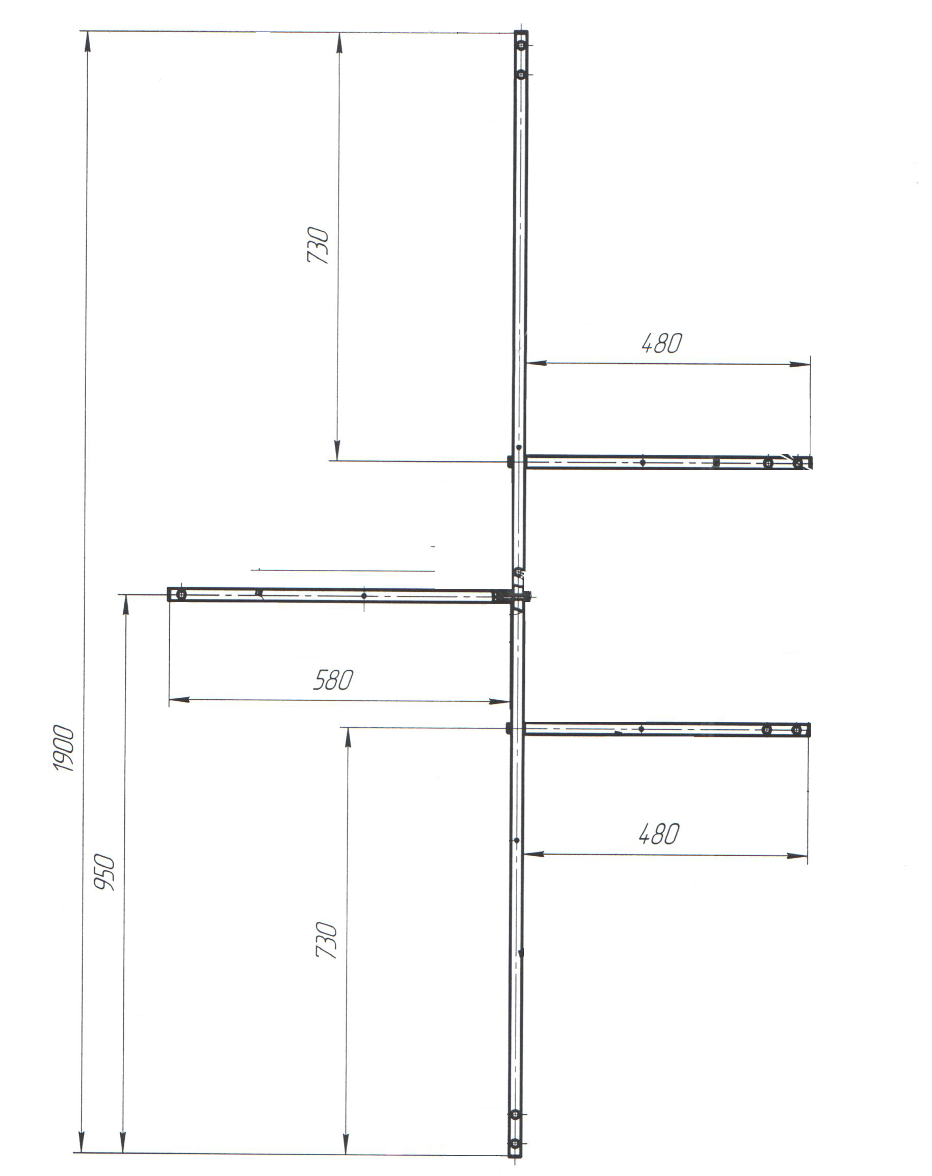 Рама разборная «Trapani 140»