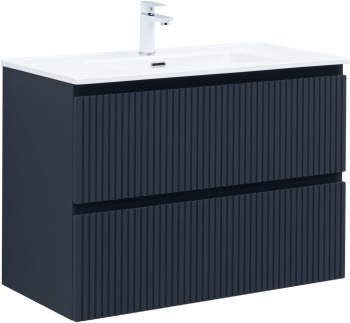 Тумба под раковину Aquanet Джейн (Flat) 90 маренго