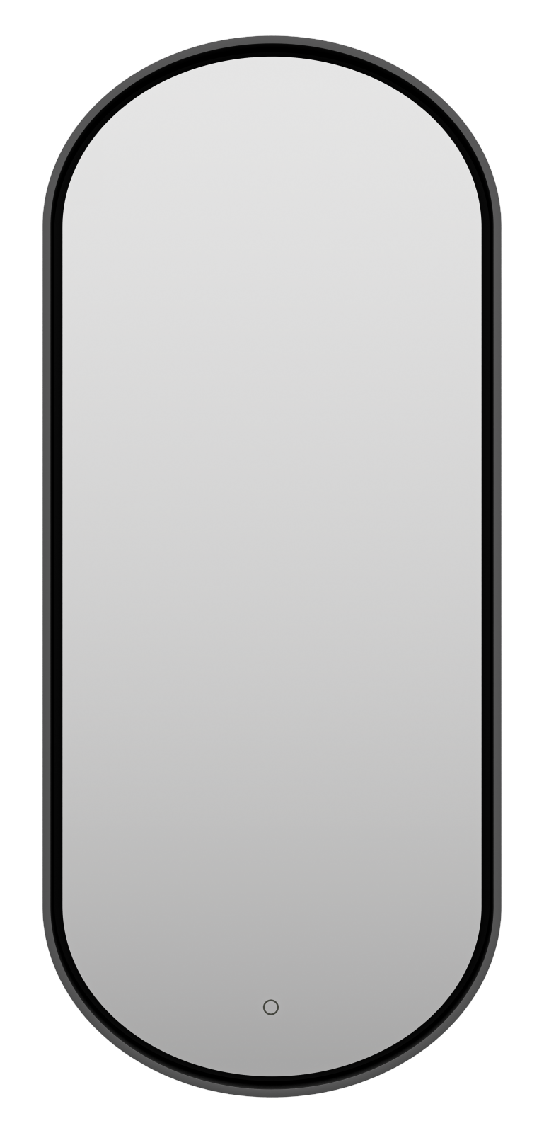 Зеркало Brevita Saturn 500x1150 (черное) 