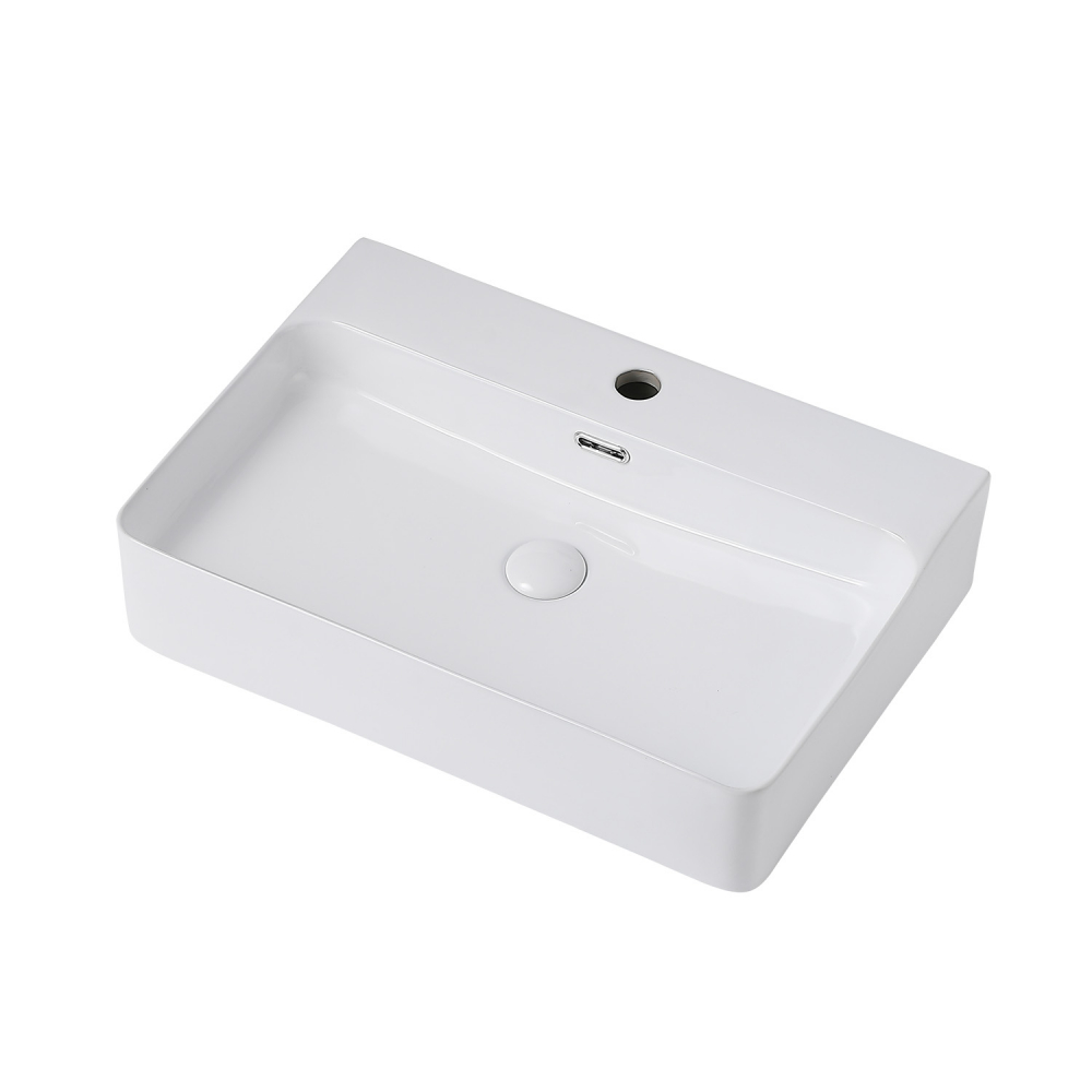 Раковина накладная ABBER Rechteck AC2201 белая в магазинах СантехГид