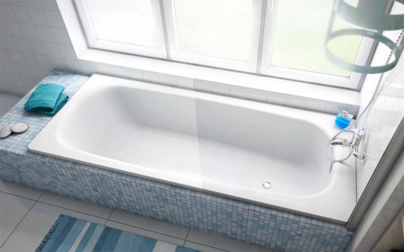 Ванна стальная BLB UNIVERSAL HG  170х75, белая, без отверстий для ручек