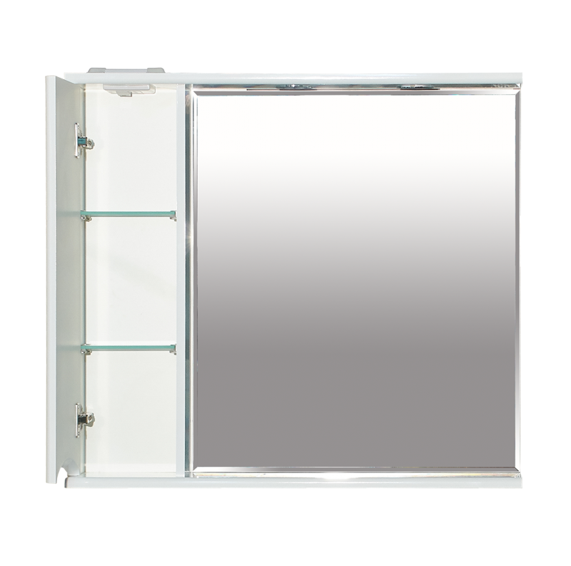 Зеркальный шкаф Misty Элвис 85 левый