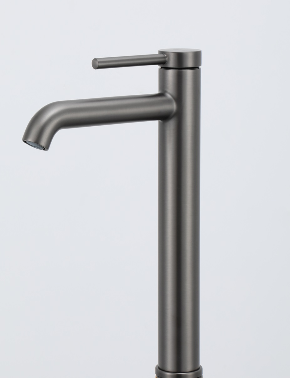 Смеситель для раковины высокий оружейная сталь GAPPO G1006-29