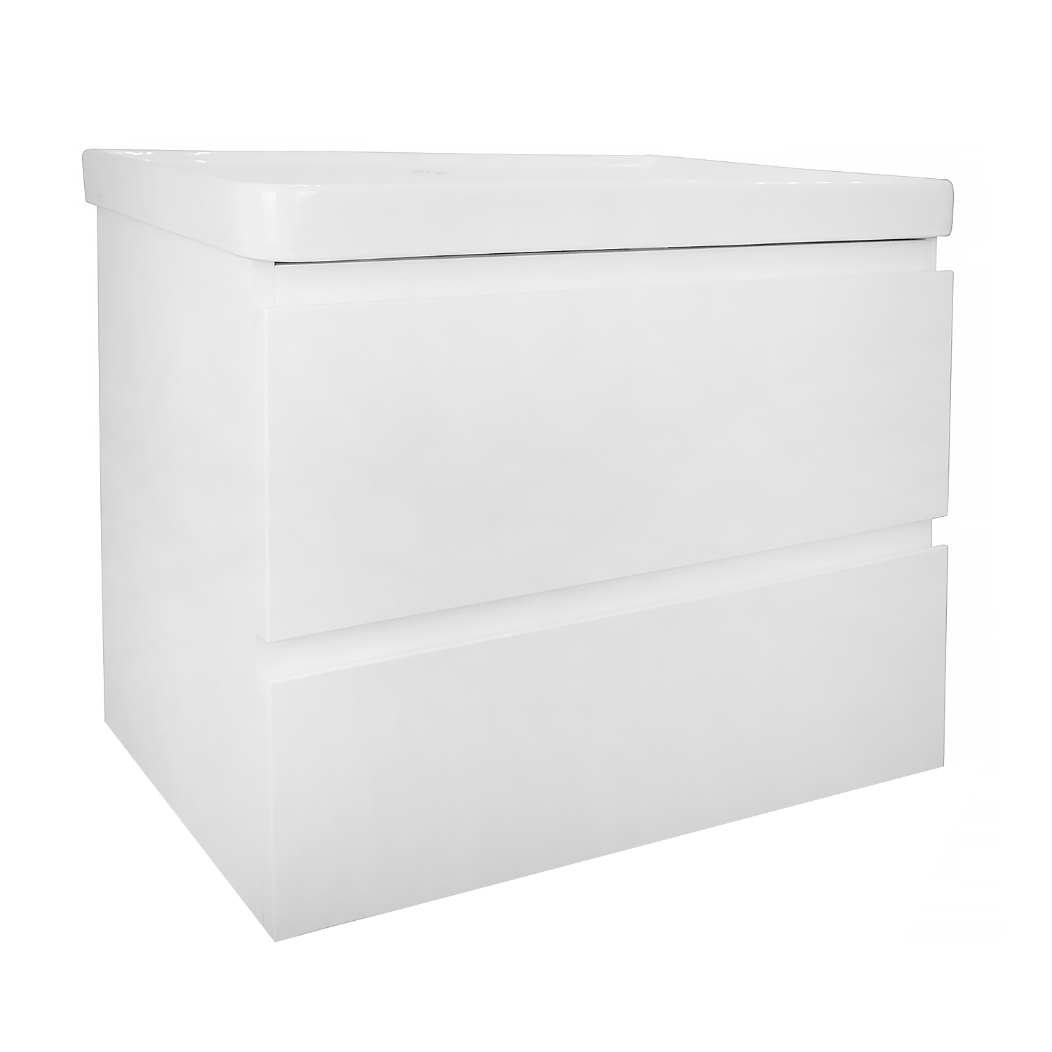 Комплект Тумба Azario Мила 70 720х670х475 подвесная с раковиной Monte 70 () CS00082786