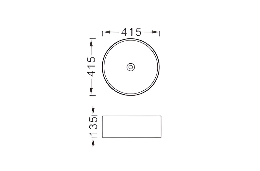 Раковина накладная для установки на столешницу AQUATEK ЕВРОПА AQ5558-MB 415*415*135, матовый черный в магазинах СантехГид