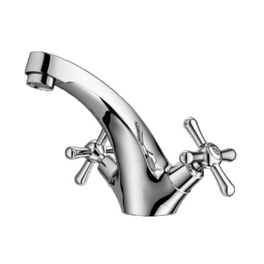 Смеситель Prohanss P10.10 для раковины вентильный монолитный, хром