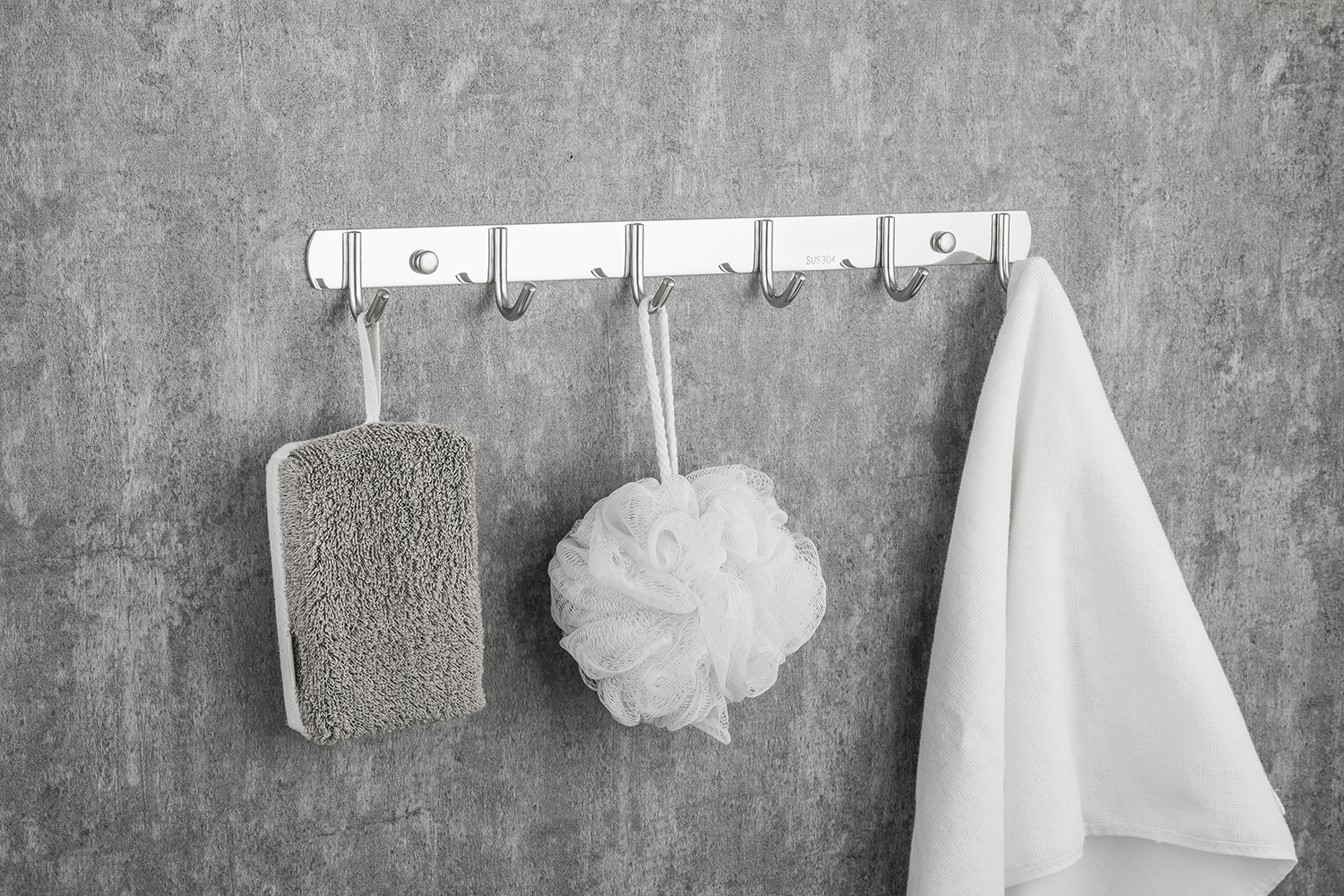 Вешалка 6 крючков хром Frud R201-6