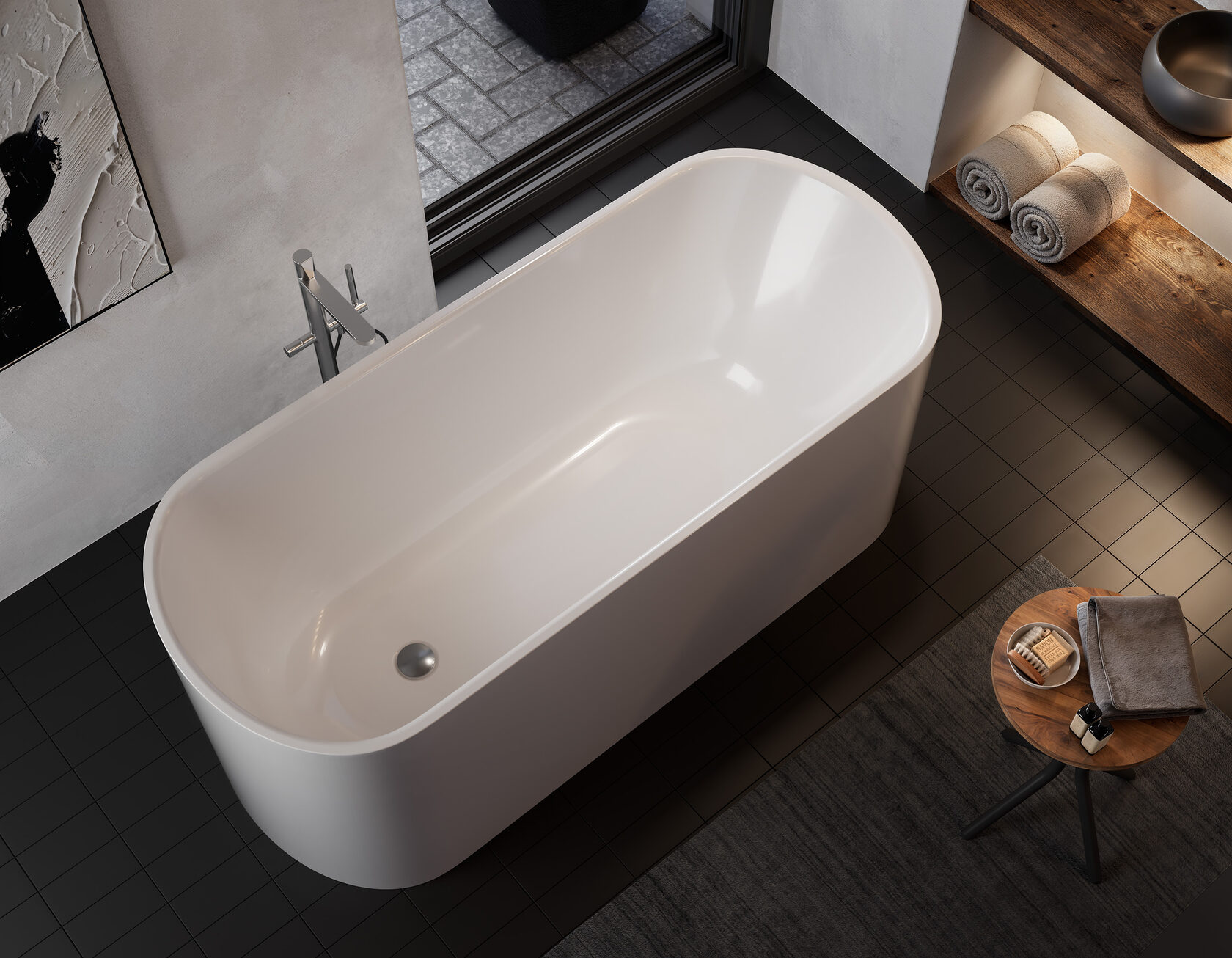 Ванна BETTY FS 160x73